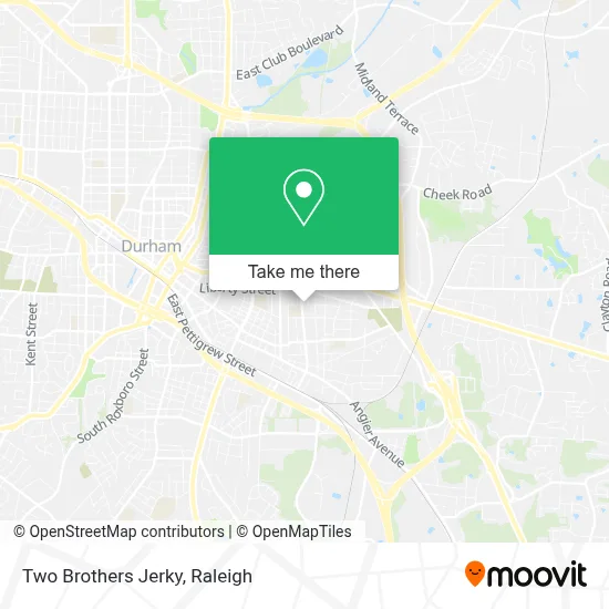 Two Brothers Jerky map