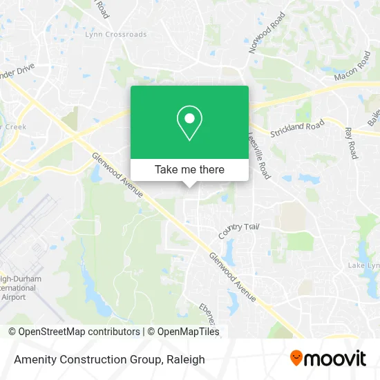 Amenity Construction Group map