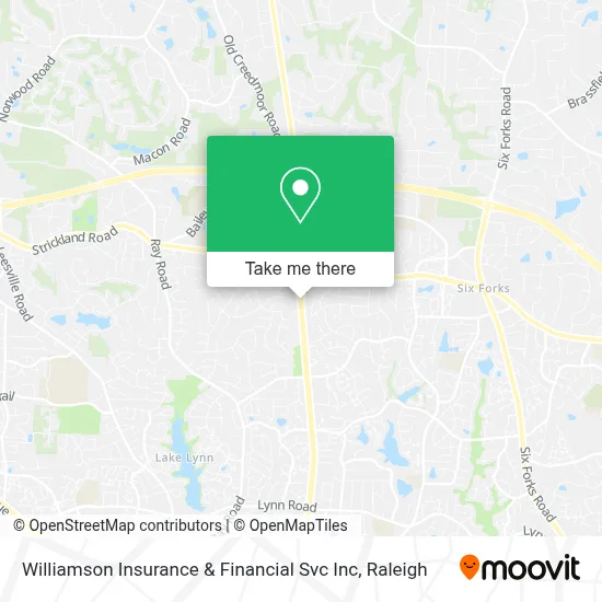 Williamson Insurance & Financial Svc Inc map