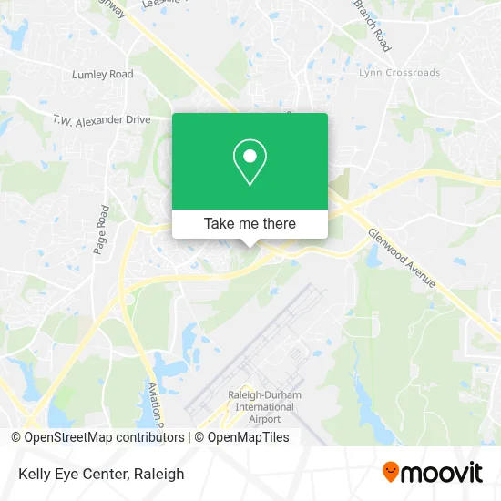Kelly Eye Center map