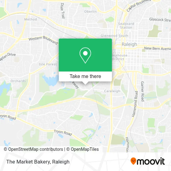 The Market Bakery map