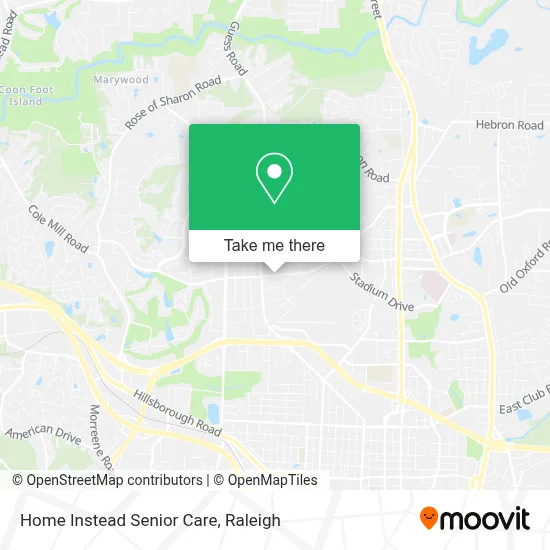 Home Instead Senior Care map