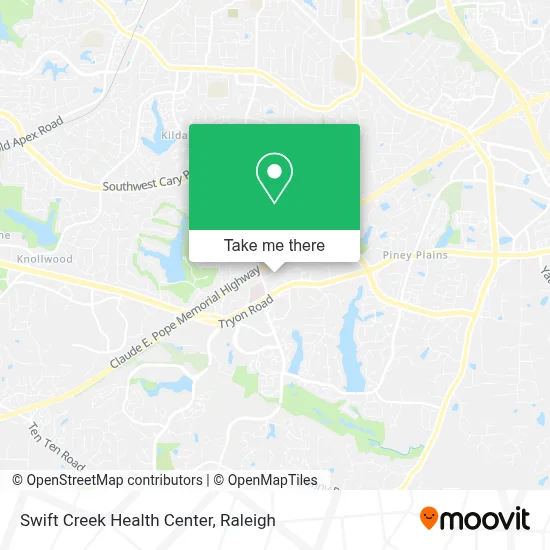 Swift Creek Health Center map