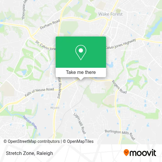 Mapa de Stretch Zone