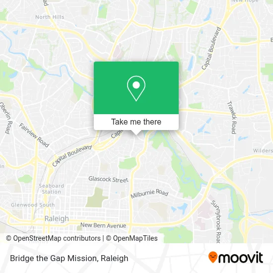 Bridge the Gap Mission map