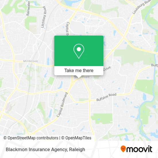 Blackmon Insurance Agency map