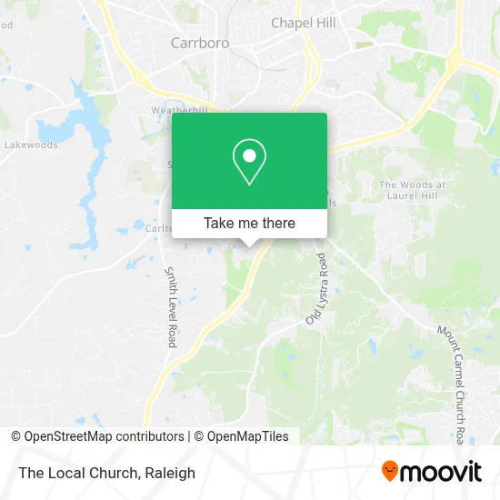 The Local Church map