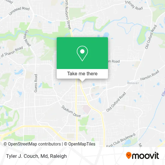 Tyler J. Couch, Md map