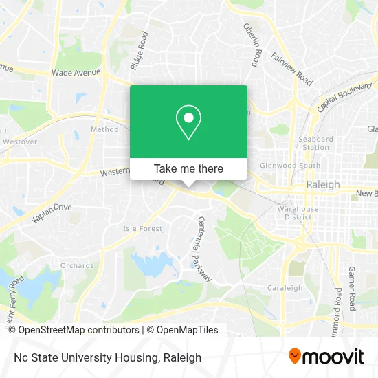 Nc State University Housing map