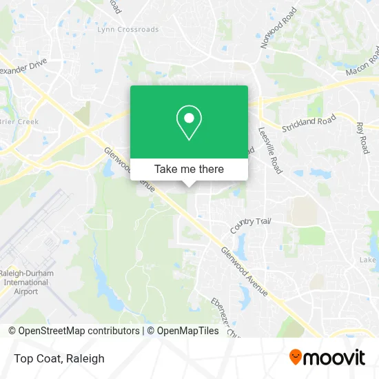 Top Coat map