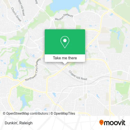Dunkin' map