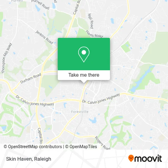 Skin Haven map