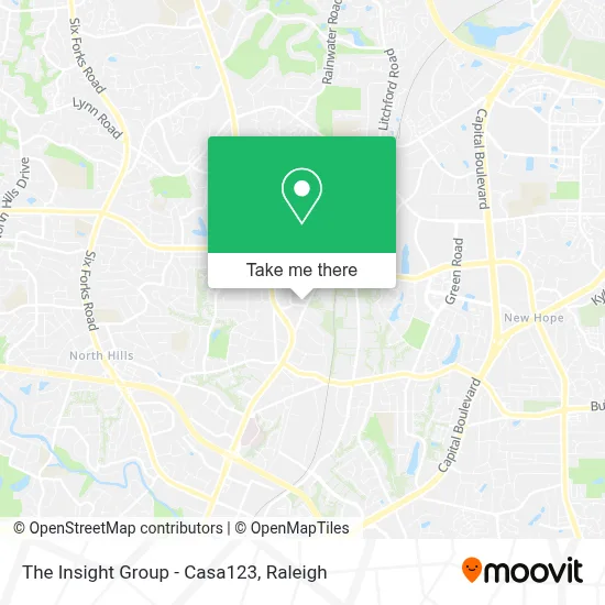 The Insight Group - Casa123 map