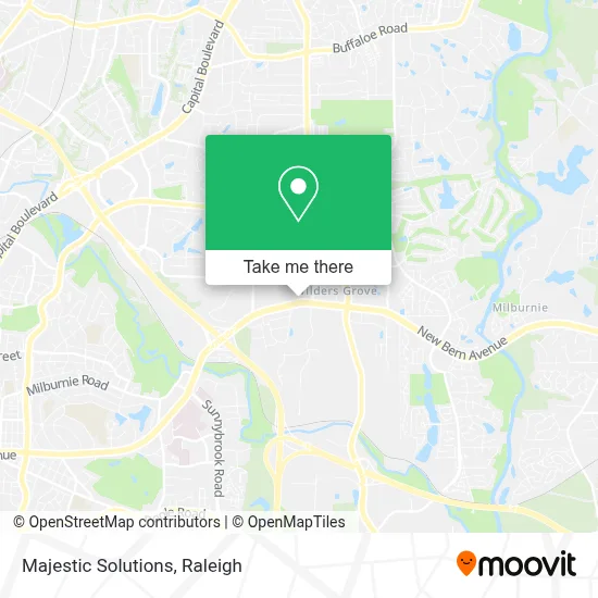 Majestic Solutions map