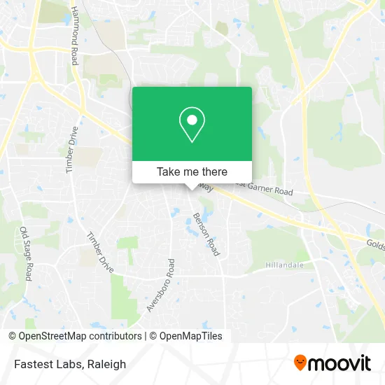 Fastest Labs map