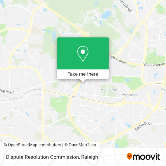Dispute Resolution Commission map