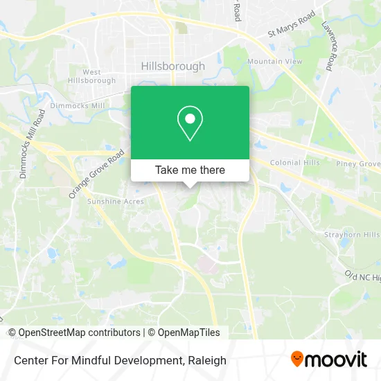 Center For Mindful Development map