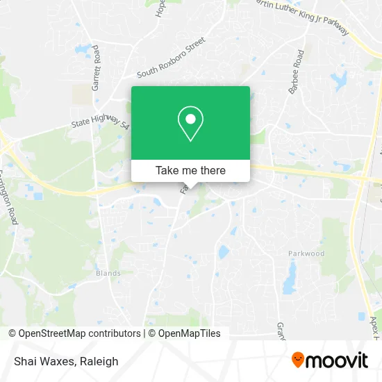 Shai Waxes map