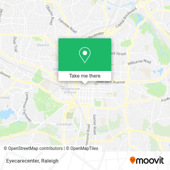 Eyecarecenter map
