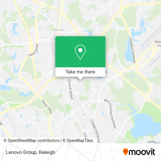 Lenovo Group map