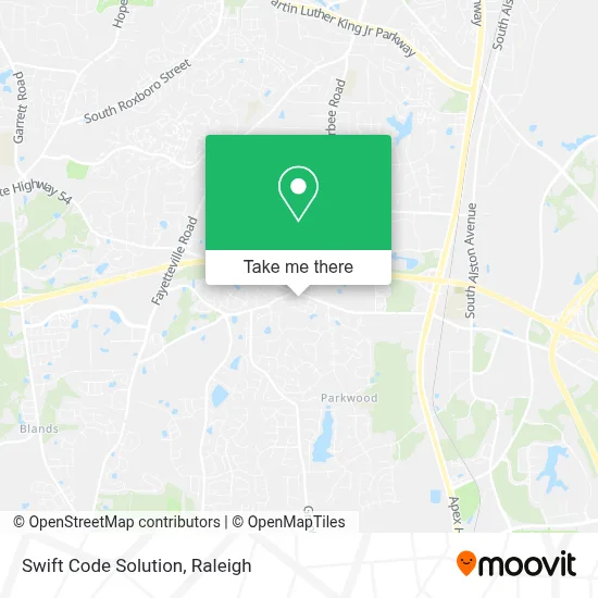 Swift Code Solution map