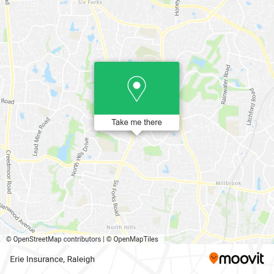 Erie Insurance map