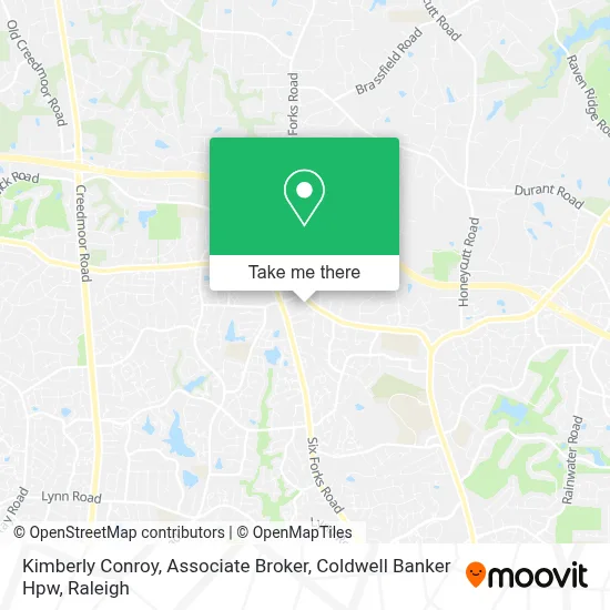 Kimberly Conroy, Associate Broker, Coldwell Banker Hpw map