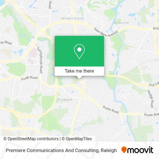 Premiere Communications And Consulting map