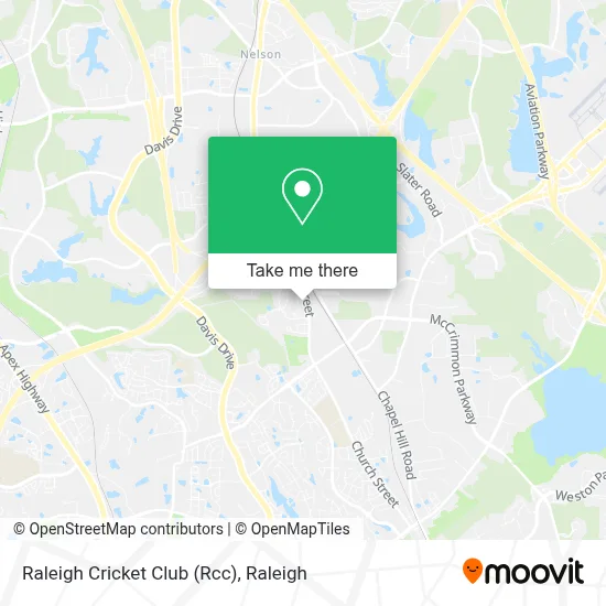 Raleigh Cricket Club (Rcc) map