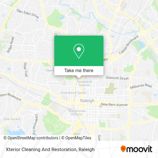 Xterior Cleaning And Restoration map
