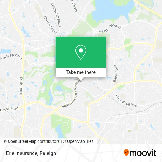 Erie Insurance map