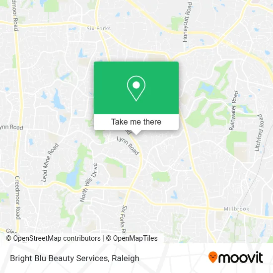 Bright Blu Beauty Services map