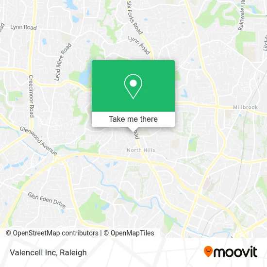 Valencell Inc map