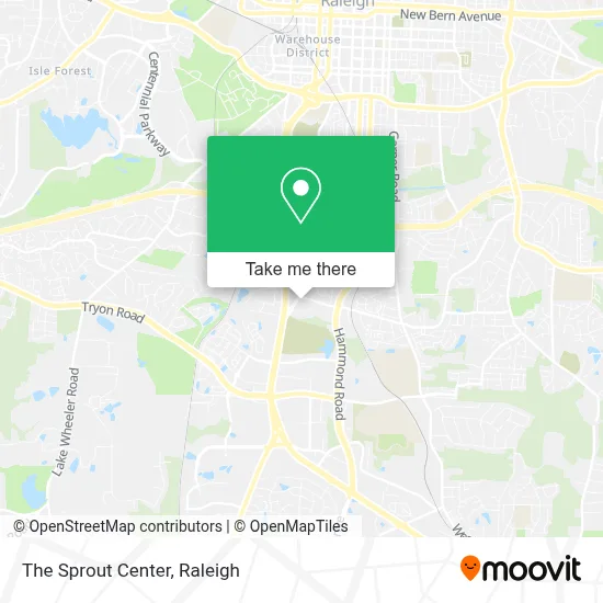 The Sprout Center map