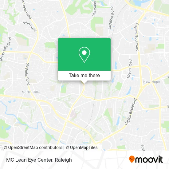 MC Lean Eye Center map