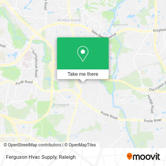 Ferguson Hvac Supply map