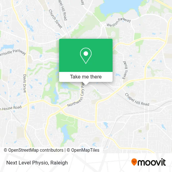 Next Level Physio map