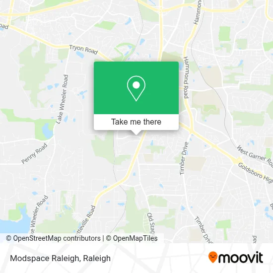 Modspace Raleigh map