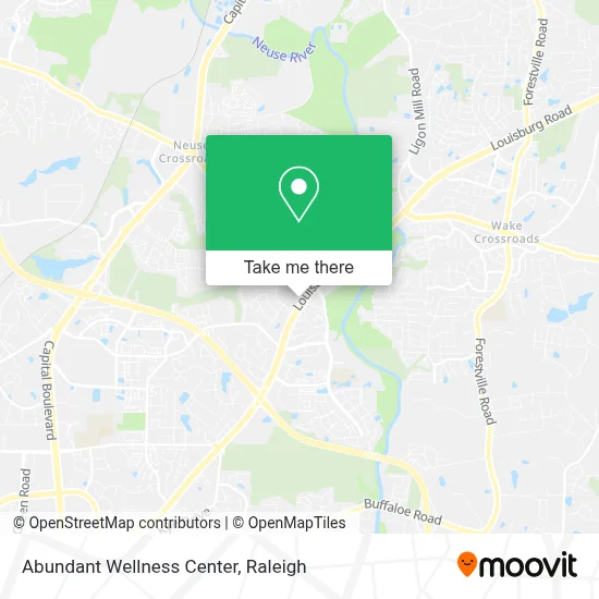 Abundant Wellness Center map