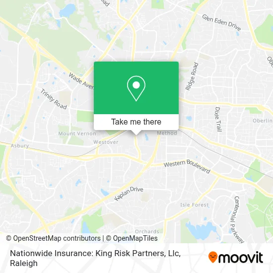 Nationwide Insurance: King Risk Partners, Llc map