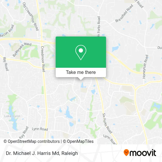Dr. Michael J. Harris Md map