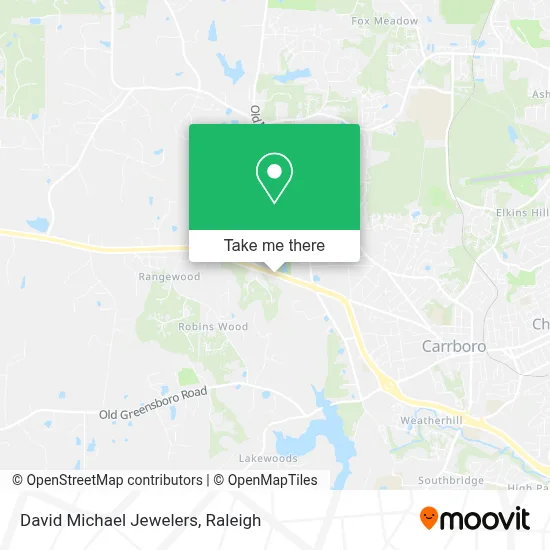 David Michael Jewelers map