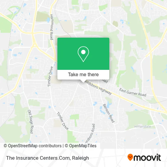 The Insurance Centers.Com map