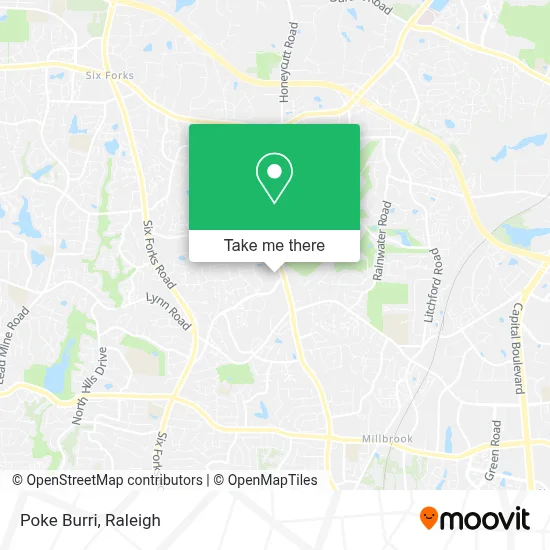 Poke Burri map