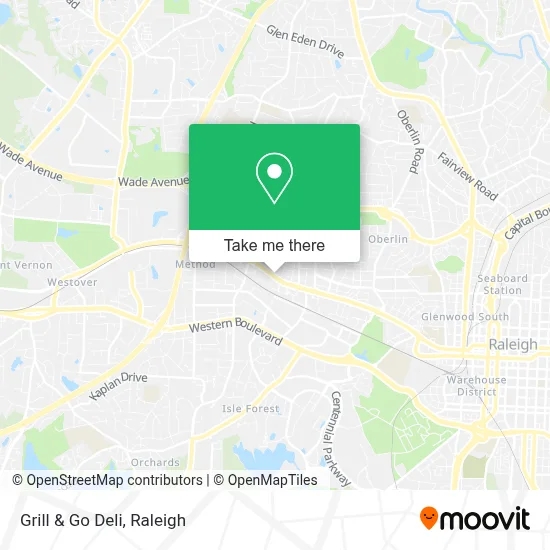 Grill & Go Deli map