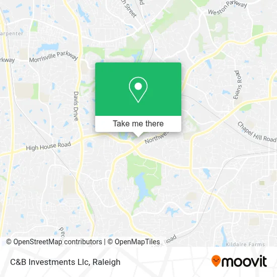 C&B Investments Llc map