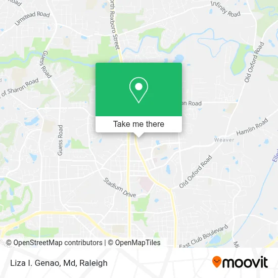 Liza I. Genao, Md map