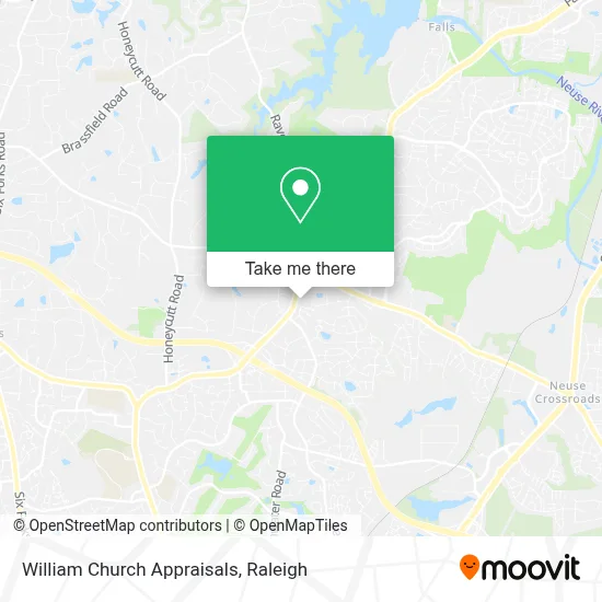 William Church Appraisals map