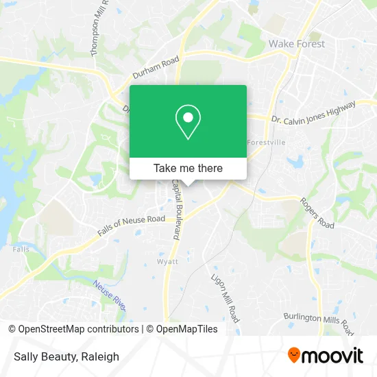 Sally Beauty map