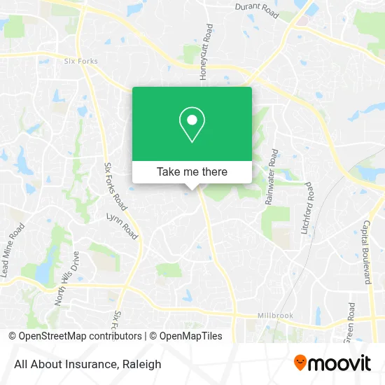 All About Insurance map